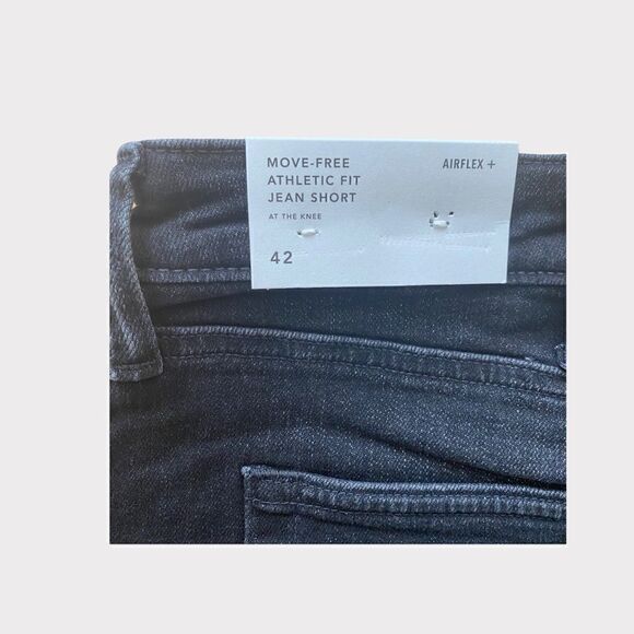 AE American Eagle AE Black Denim Shorts Sz 42 NWT - Picture 4 of 4